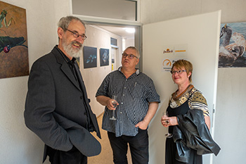 Jochen P. Heite und Frank Meier in Magdeburg