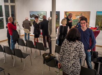 Frank Meiers Vernissage in der Feuerwache Magdeburg