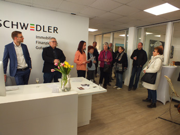 Kunstausstellung in der Schwedler GmbH Bernau