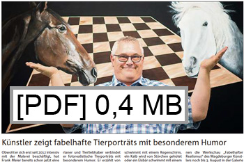 Frank Meier in der Nordhäuser Allgemeinen