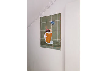 Frank Meier, Acryl auf Leinwand