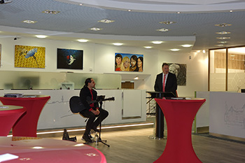 Heiko Jödecke von der Sparkasse Bad Sachsa